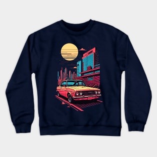 Retro Vice City Car Crewneck Sweatshirt